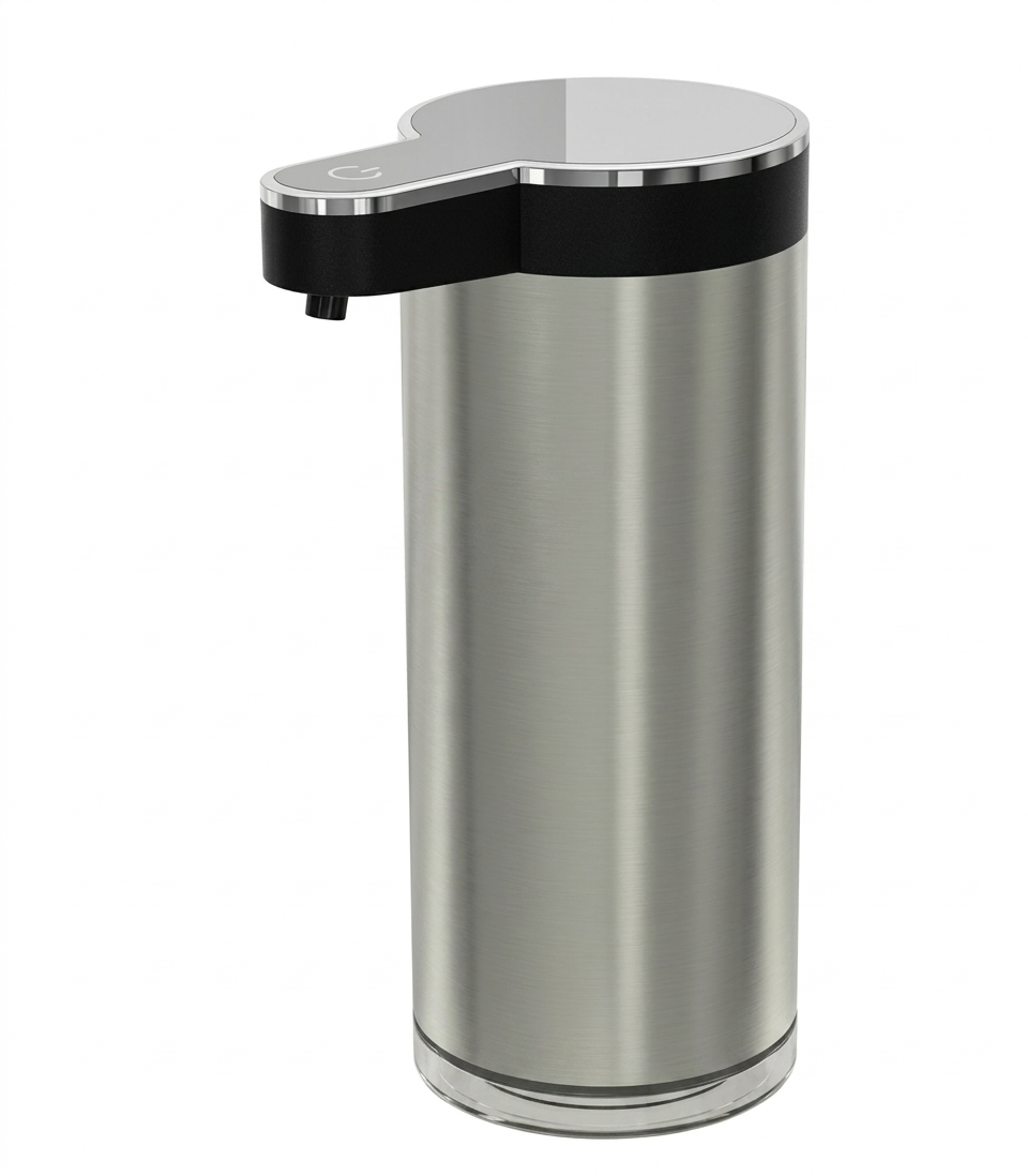FreshFlush Steel Touch-Free Soap Dispenser