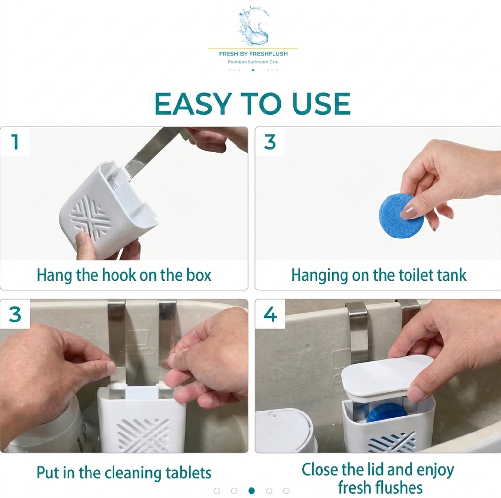 Hanging Toilet Solid Dispenser