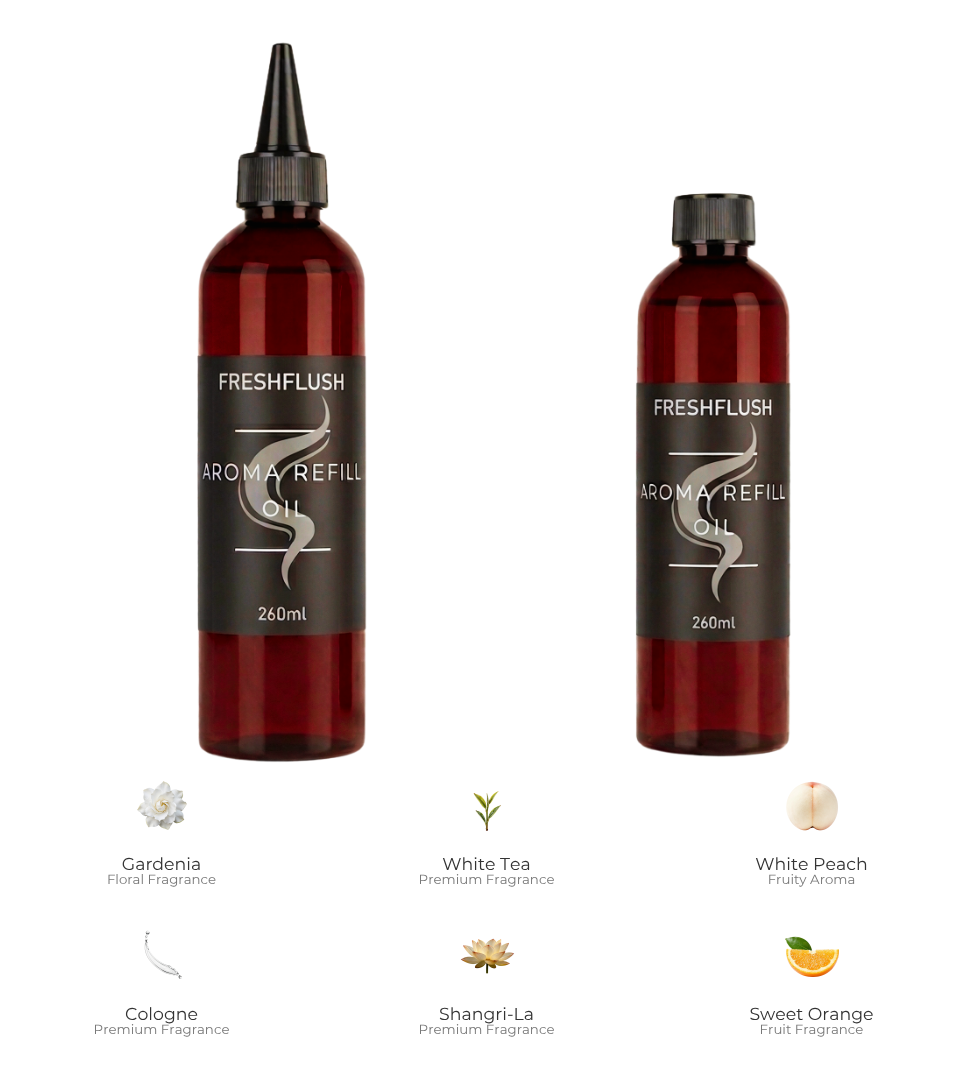 FreshFlush Aroma Refill Oil — 260ml