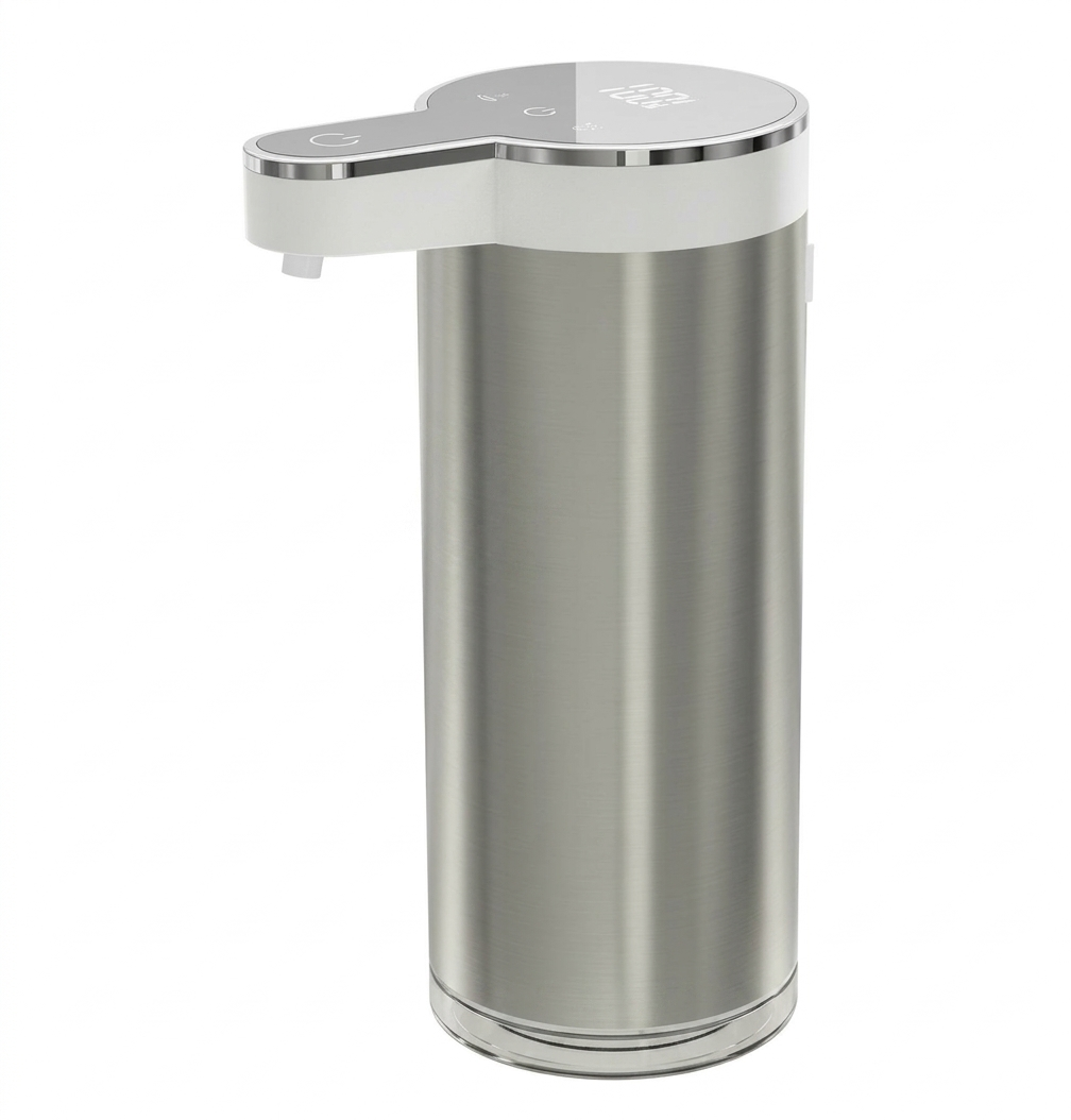 FreshFlush Steel Touch-Free Soap Dispenser